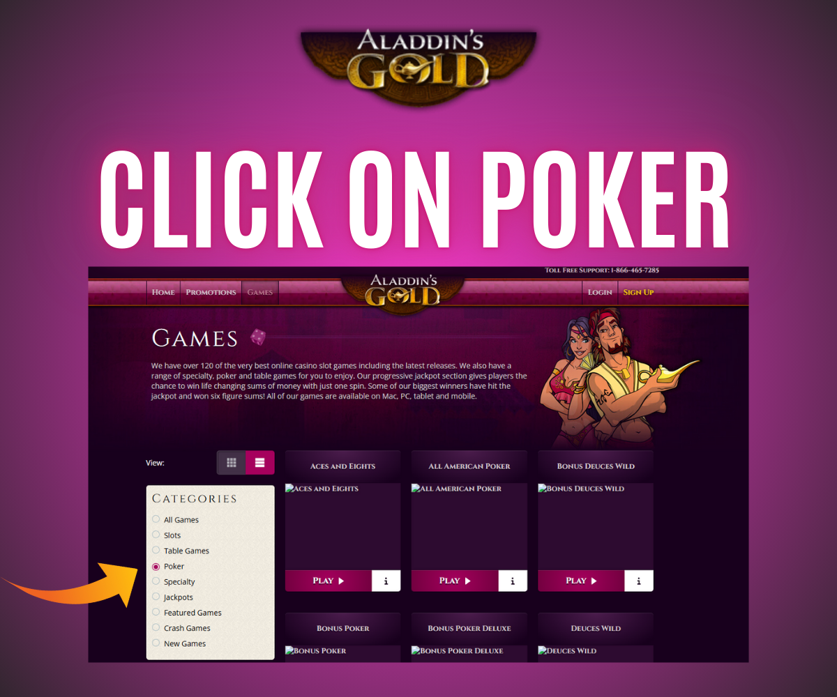 click on poker